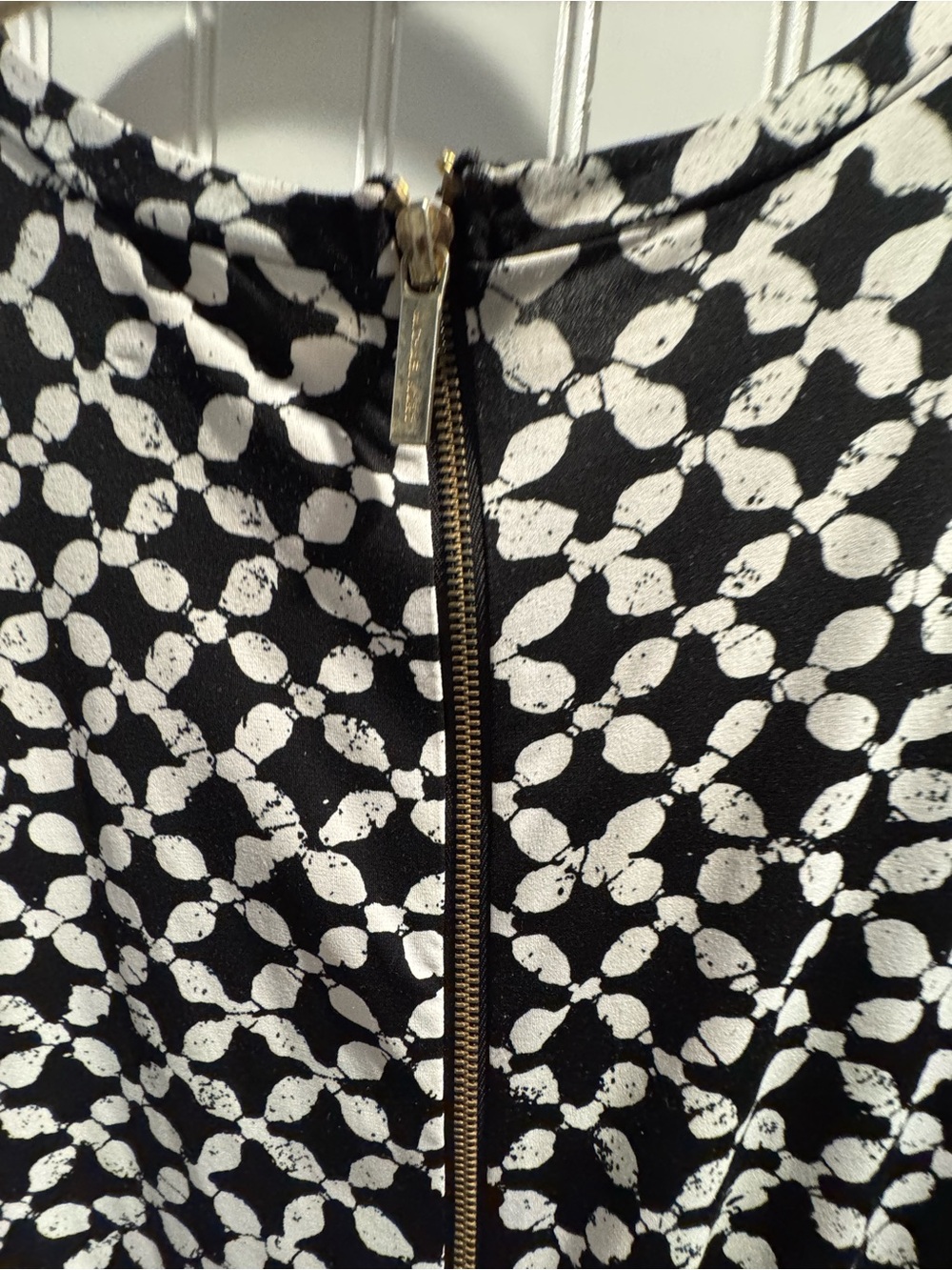 Michael Kors Black and White Printed dress